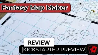 Kickstarter Preview | Fantasy Map Maker (Review Only)