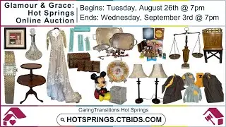 Glamour & Grace: Hot Springs Online Auction