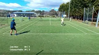 Saturday Social Tennis | Lee - Mar V Pablo - Cassey