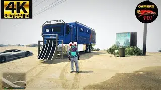 Raton Canyon Resupply Mission | Acid lab | GTA V Online | FIRE ON TIRE | 4K UHD Video |