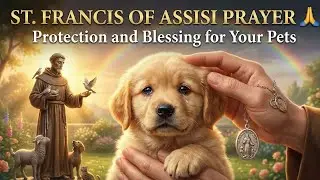 ST. FRANCIS OF ASSISI PRAYER 🙏 Protection and Blessing for Your Pets