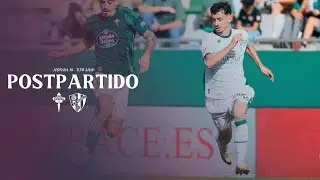 POSTPARTIDO | Toni Abad, tras el #RacingFerrolHuesca: 