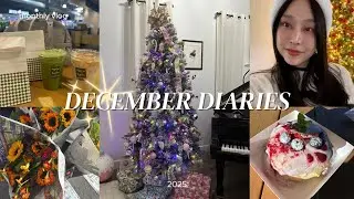 december diaries 🎄🎉 | new food recommendations, lots of eating, and rainy holiday celebrations