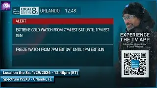 TWC Local on the 8s - 29.01.2026 - 12:48 EST | Предупреждение об экстремально низких температурах