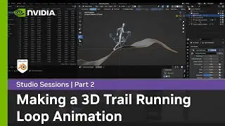 Making a 3D Trail Running Loop Animation w/ Alexandre Albisser Part 2: Infinite Terrain Generation