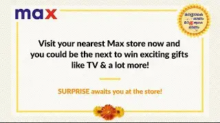 Max Fashion I Onam MVC Preview