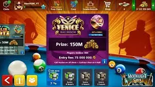 VENICE BALL ROOM TABLE 150m  GAMEPLAY- 8Ball Pool