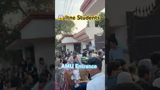Record Breaking Students this Year in AMU || Aligarh Muslim University Entrance #short #amubsc #neet
