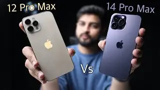 Сравнение iPhone 12 Pro Max и iPhone 14 Pro Max на хинди l Mohit Balani