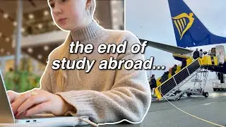 final week of university exams & coming home early :(