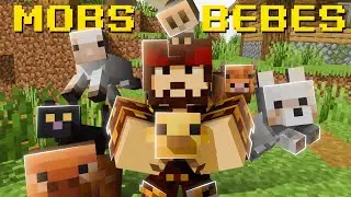 MINECRAFT REFIZERAM OS MODELOS DOS MOBS BEB&Ecirc;S (26.1 SNAPSHOT)