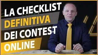 CONTEST ONLINE: LA CHECK LIST DI UN CONCORSO A PREMIO VINCENTE