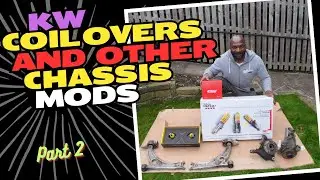 Upgrading the mk5 VW Golf GTI chassis and brakes!!