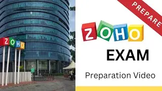ZOHO Exam Preparation | Everything About Zoho Exam.