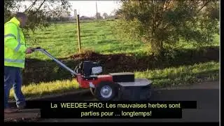Terrazza weedee pro d&eacute;sherbage naturel