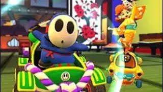 Mario Kart Tour: Snap a Photo on Ninja Hideaway Bonus Challenge Gameplay