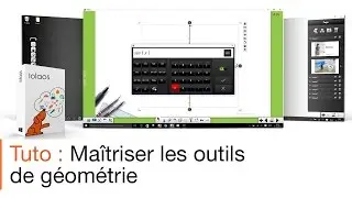 Tutoriel &eacute;cran interactif : les outils de g&eacute;om&eacute;trie avec le logiciel pour &eacute;cran interactif Iolaos