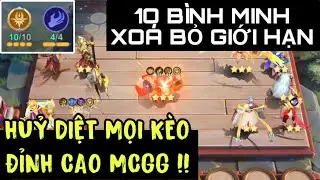 MLBB | ĐỈNH CAO MAGIC CHESS GOGO?? COMBO 10 B&Igrave;NH MINH X&Oacute;A BỎ MỌI GIỚI HẠN, HỦY DIỆT MỌI K&Egrave;O | KKWaze