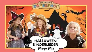 HALLOWEEN KINDERLIEDER Mega Mix 👻🎃 Bauernhof Stopptanz & Party Lieder | Der singende Bauernhof 🎃