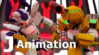 Medabots FANMADE Metabee vs Rokusho 3D CG Animation