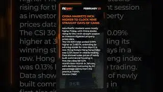 World Market News of the 23 February with FXOpen #sp500 #csi300 #hangsengindex #kraken