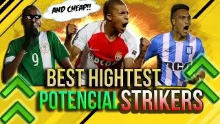 TOP 5|FIFA 17 BEST young and CHEAP STRIKERS for your CAREER MODE! | HIGHEST POTENTIAL STRIKERS!!