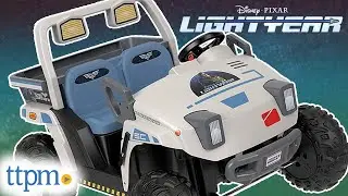 POWER WHEELS DISNEY PIXAR LIGHTYEAR! Star Command Base Transport Vehicle Ride-On Review!