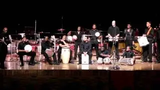 Hand Drumming from around the World, csu percussion studio,  arr.Dr L Moses.