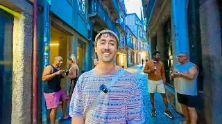 Exploring Porto at Night | Walking Through Porto’s Historic Streets at Night ✨ is Porto safe??!