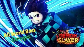 All World Boss Drops in Demon Blade ROBLOX