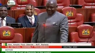 MR.SPEAKER TUMEKUKARIBISHA MAANDAMANO MONDAY USKIE UTAMU WAKE!!OTIENDE AMOLO WELCOMES UDA MPs