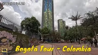Bogot&aacute; Tour &ndash; Colombia | City Walk & Travel Experience [4K] 🚶📹🚕🗺️❤️🌏 #walktripl29 #travel #trip