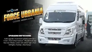 Force Urbania Luxury Modification | Full Interior & Exterior Custom Build by Car O Care💥 #carocare