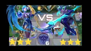 LUNOX VS KARINA ⭐⭐⭐ Who's the best astro hyper MAGIC CHESS MOBILE LEGENDS