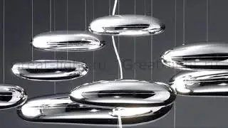 Artemide Mercury by Ross Lovegrove дизайнерская потолочно-подвесная люстра