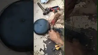 From rusty to ringing! Watch this school bell transformation #diyprojects #electrical #machine
