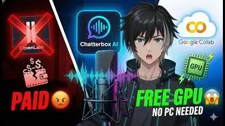 Run Chatterbox AI TTS on Google Colab FREE GPU 😱 | Offline-Like Voice AI Without PC