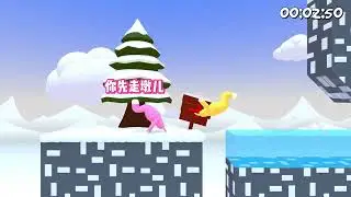 Jumping rabbit 2 Try not to laugh #challenge #gameplay
