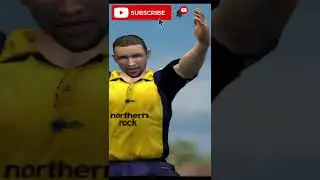 EA SPORTS - CRICKET07 - STEVE HARMISON WICKETS - #SHORTS  #CRICKET07