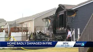 Investigation underway after Ankeny home damaged in fire