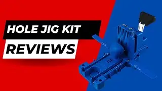 Best Pocket Hole Jig | Holdly S1 Pocket Hole Jig Kit | Drill Guide Jig with Automatically