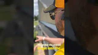 Proper Stucco Repair: Replacing a Leaking L Flashing #roofing #roofer