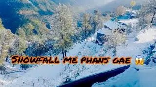 Travel Vlog # 19 Incredible! Saw Snow For The First Time And It's Absolutely Breathtaking! Murree