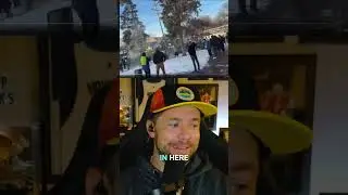 ICE pepper sprayed kids for throwing snowballs?! Unbelievable! #shorts