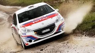 5. Rally Kumrovec 2016 | Best onboard moments | Rok Turk - Martina Lazar (Peugeot 208 R2)