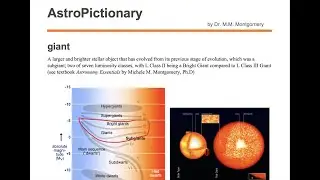 giant (stage of stellar evolution and Luminosity Classes II and III)