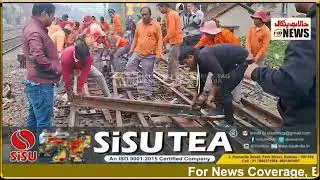 Railway line derail near Hoogly Seoraphuli Station,  Major accident averted. #railaccident