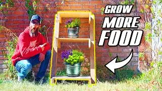 I Built a DIY Vertical Garden Planter From Scrap Wood