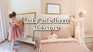 Little Girl's Room Makeover + Timestamped Mom Night Time Routine!