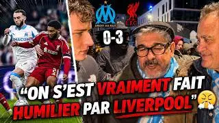 OM - Liverpool (0-3) 😡 R&eacute;actions des supporters Marseillais ! Ligue des Champions 🏆